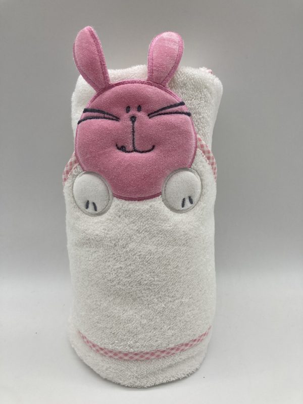Whale/Bunny Hooded Towel - Image 2