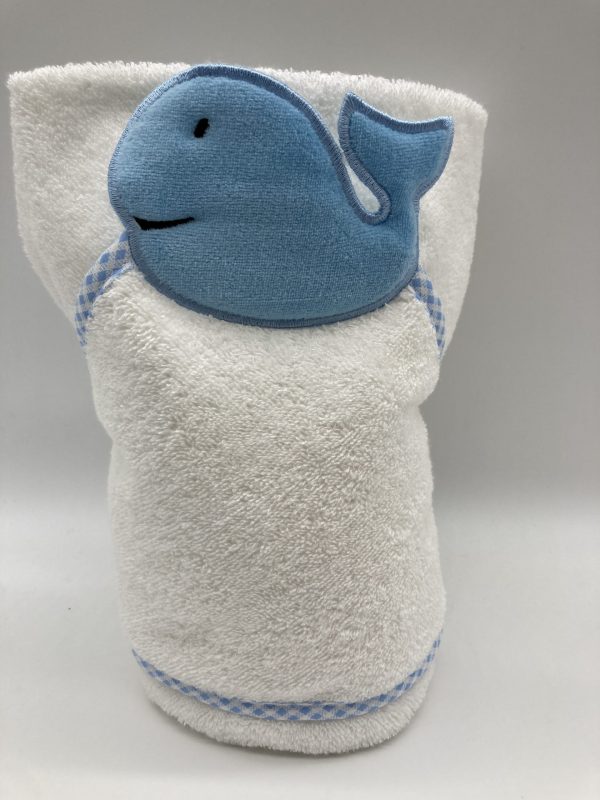 Whale/Bunny Hooded Towel - Image 3