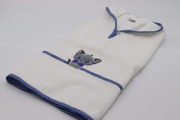 Kids Towelling Poncho - Image 5